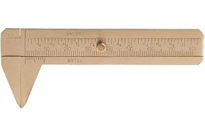 Bead Sizer Measuring Rulers Copper Double Scale Vernier Calipers
