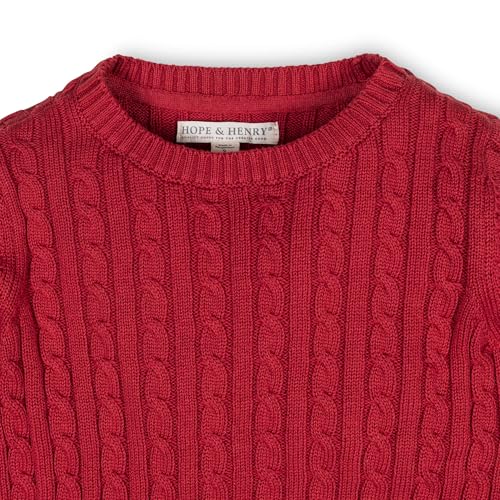 Image of Hope & Henry Boys' Long Sleeve Crew Neck Pullover Sweater