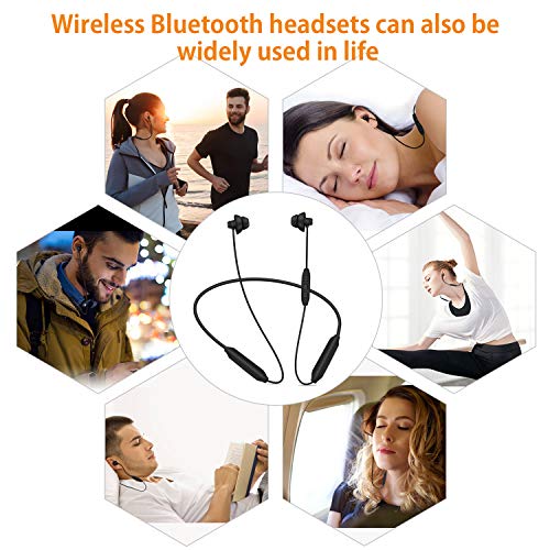 Goojodoq Bluetooth Sleep Headphones Bluetooth 4.2 Wireless Soft In-Ear Sleeping Earbuds, 18 Hours Music Time, Wireless Sleep Headsets For Insomnia, Side Sleeper, Gym, Relaxation And Sports-Black #TOP6