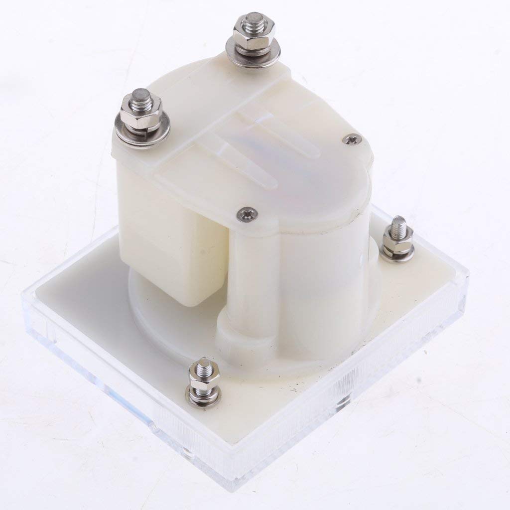 Amperometro analogico DC - 0-15A, precisione classe 2.5, bianco, 64x56x52mm