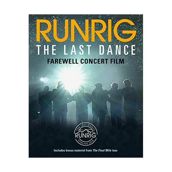 RUNRIG THE LAST DANCE FAREWELL CONCERT (Live Stirling) 2DVD Deluxe 2019 2019 IMPORT UK EDITION