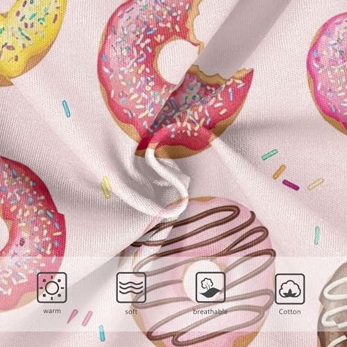 Cotton Girls Underwear Toddlers Colorful Donuts Pink Little Girl Panties Animals Underpants Briefs 2t3