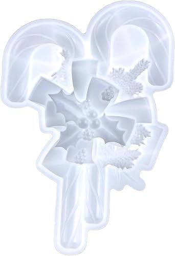 Miniatura 1 de Moldes de epoxi,Molde de silicona de resina de Navidad para fundición de resina,Molde de resina epoxi para decoración colgante de pared