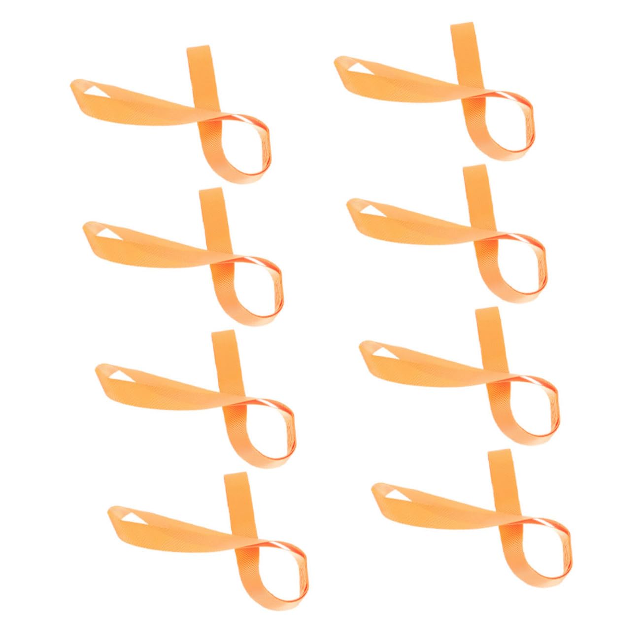 BELLIFFY 8pcs Heavy Duty Nylon Tie Down Strap Multi Purpose Binding Straps for Atvs Motorcycles and Luggage Secure Fastening for Outdoor Activities