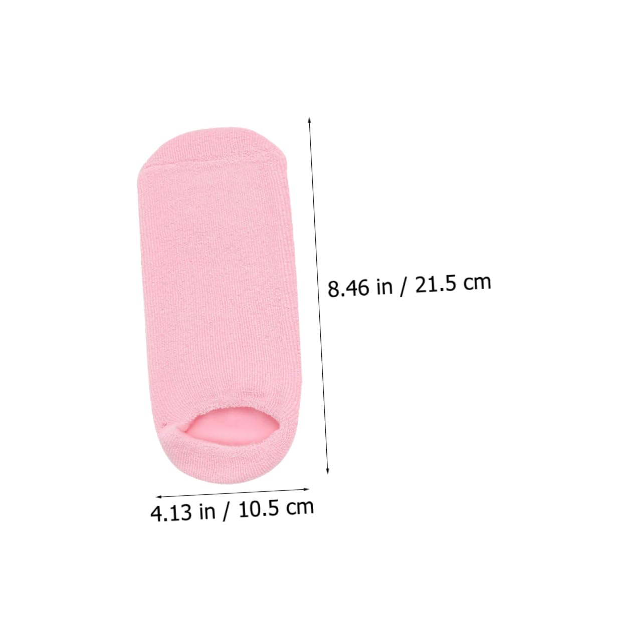 MUCKLILY 3Pairs Moisturizing Spa Use Socks Gel Foot Masks for Foot Care Softening and Repairing Dry Cracked Feet Suitable for Home Salon and