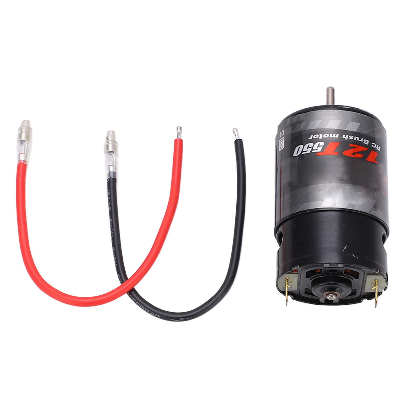 550 RC Motore Spazzolato RC Auto Motore Spazzolato con Impermeabile 320A a Due Vie Spazzolato ESC per RC Rock Crawler Car(12T) Accessori per modellini di Auto