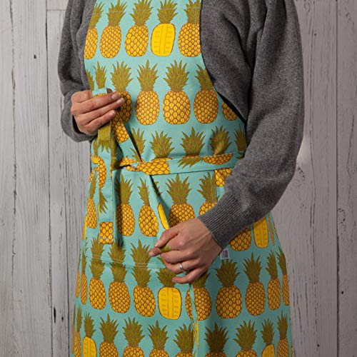 Now Designs Pineapples Chef's Kitchen Apron, 28 X 32 In #TOP5