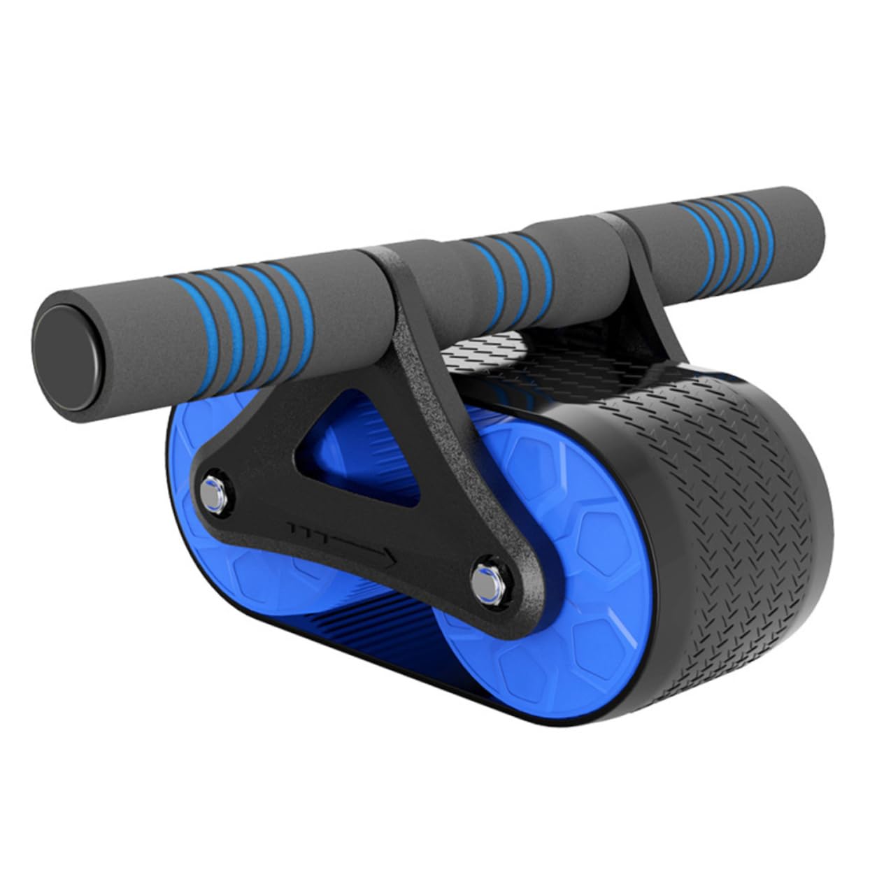 Abaodam Ruota Addominali Fitness Spessa in Abs con Manici in Gomma Antiscivolo Roller Addominali Silenzioso per Allenamento Core e Ruota Addominale Stabile per Tonificazione e Perdita