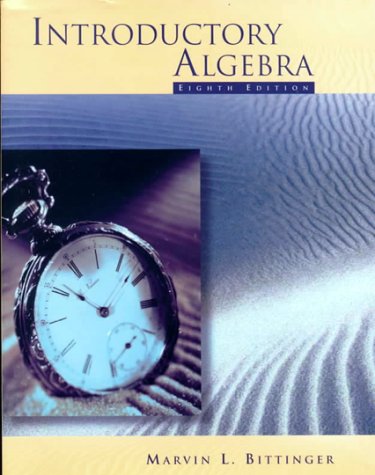 Introductory Algebra 020166853X Book Cover