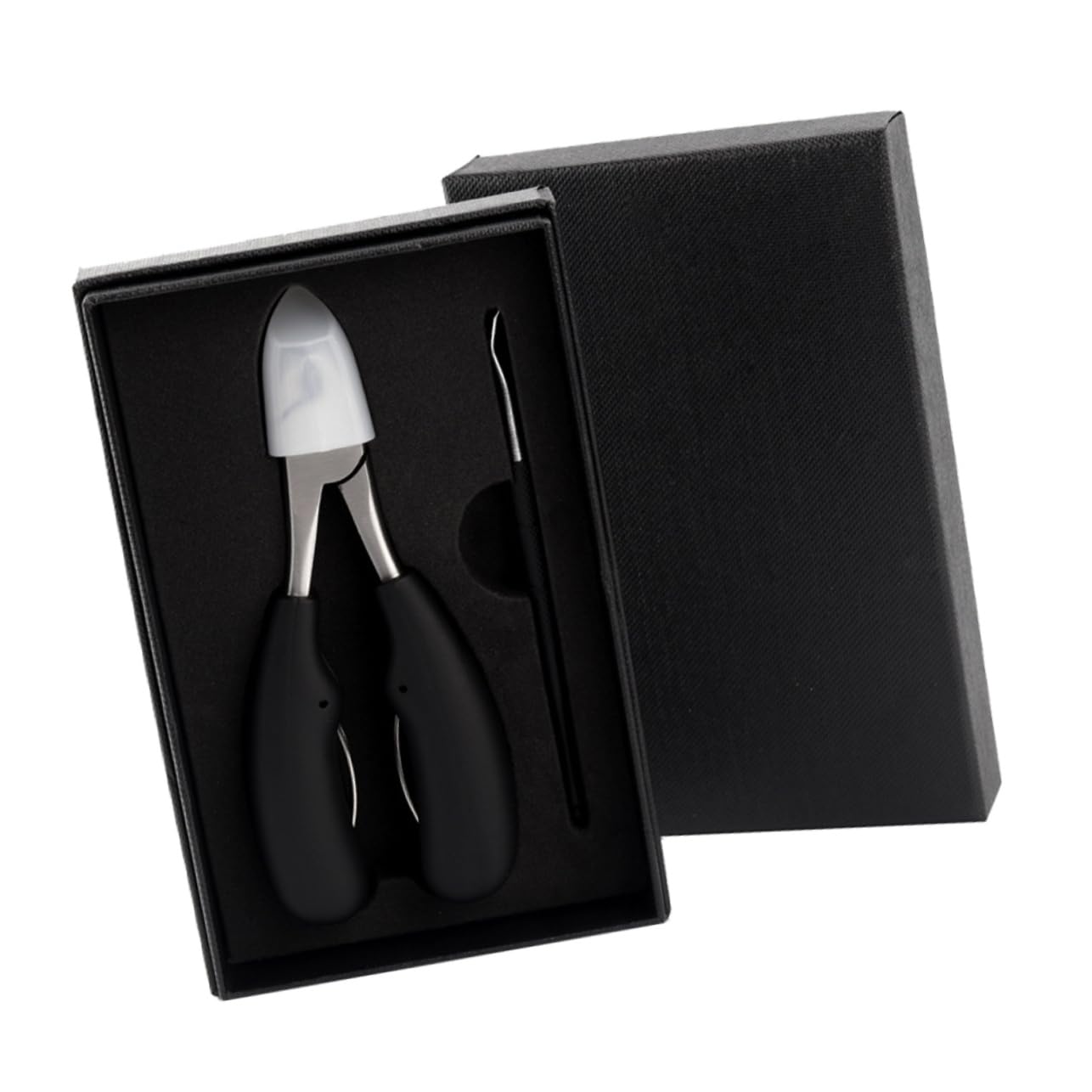 PACKOVE Practical Stainless Steel Nail Clippers for Manicure and Ergonomic Design for Easy Use for Ingrown and Thick Toenails Heavy Duty Grooming Tool