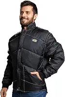 Jaqueta California Racing Premium Preto e Azul