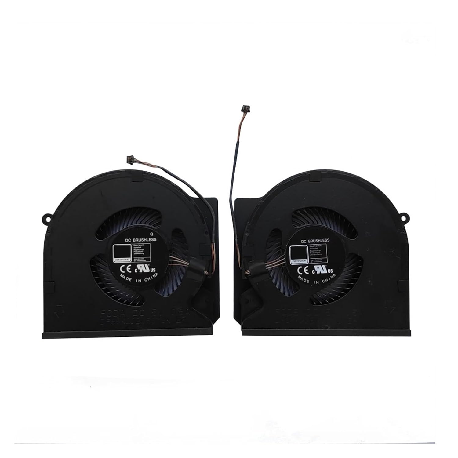 CPU and GPU Cooling Fan，Compatible for Razer，Blade RZ09-0482 2023 DFS5K12BO5F75A DFS5K12B15E6AA FQFJ FQFK DC 5V 0.5A，Laptop Cooler