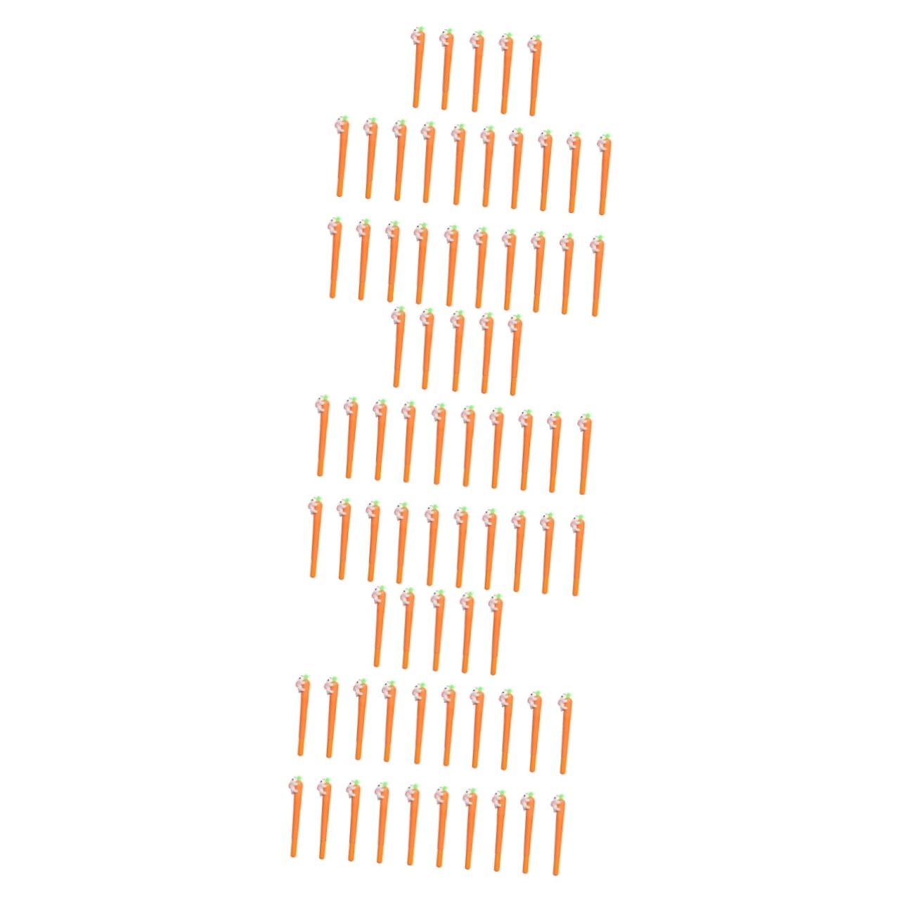 VILLCASE 75 Pcs pens pens carrot pen cartoon pens ' pen schoolsupplies gift pens suppliea supplys pen gel pen gel ink pen modeling fountain pen