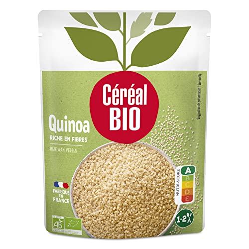 Céréal Bio Quinoa Au Naturel - Sachet Micro-ondable, Rapide Ã€ Réchauffer - Végan Et Bio - 220g - 202645