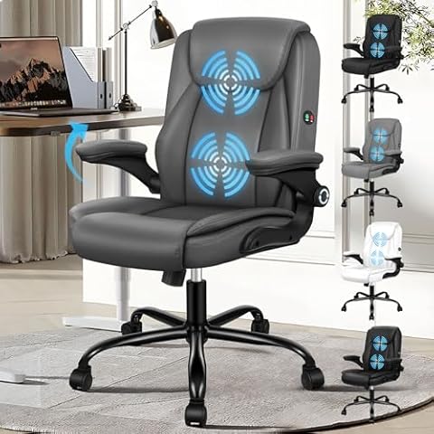 ELFORDSON Ergonomic Massage Office Chair Cover