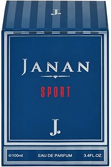 Janan Sport - Chypre, Amber, Woody, Citrusy, Musky 100ML