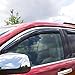 Auto Ventshade [AVS] In-Channel Rain Guards for 2015 - 2024 Ford Edge | Window Vent Visors, 4 pcs. - Smoke | 194930
