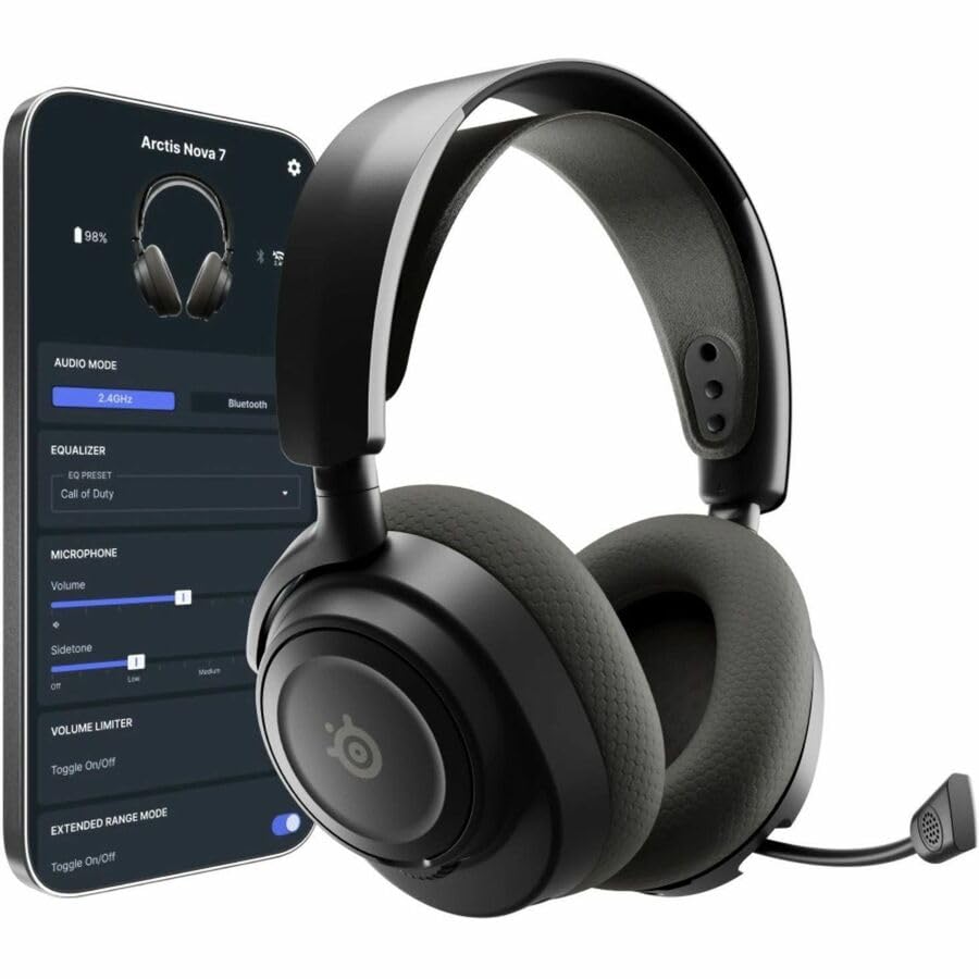 SteelSeries Arctis Nova 7X Wireless Gen 2 Gaming Headset - Real