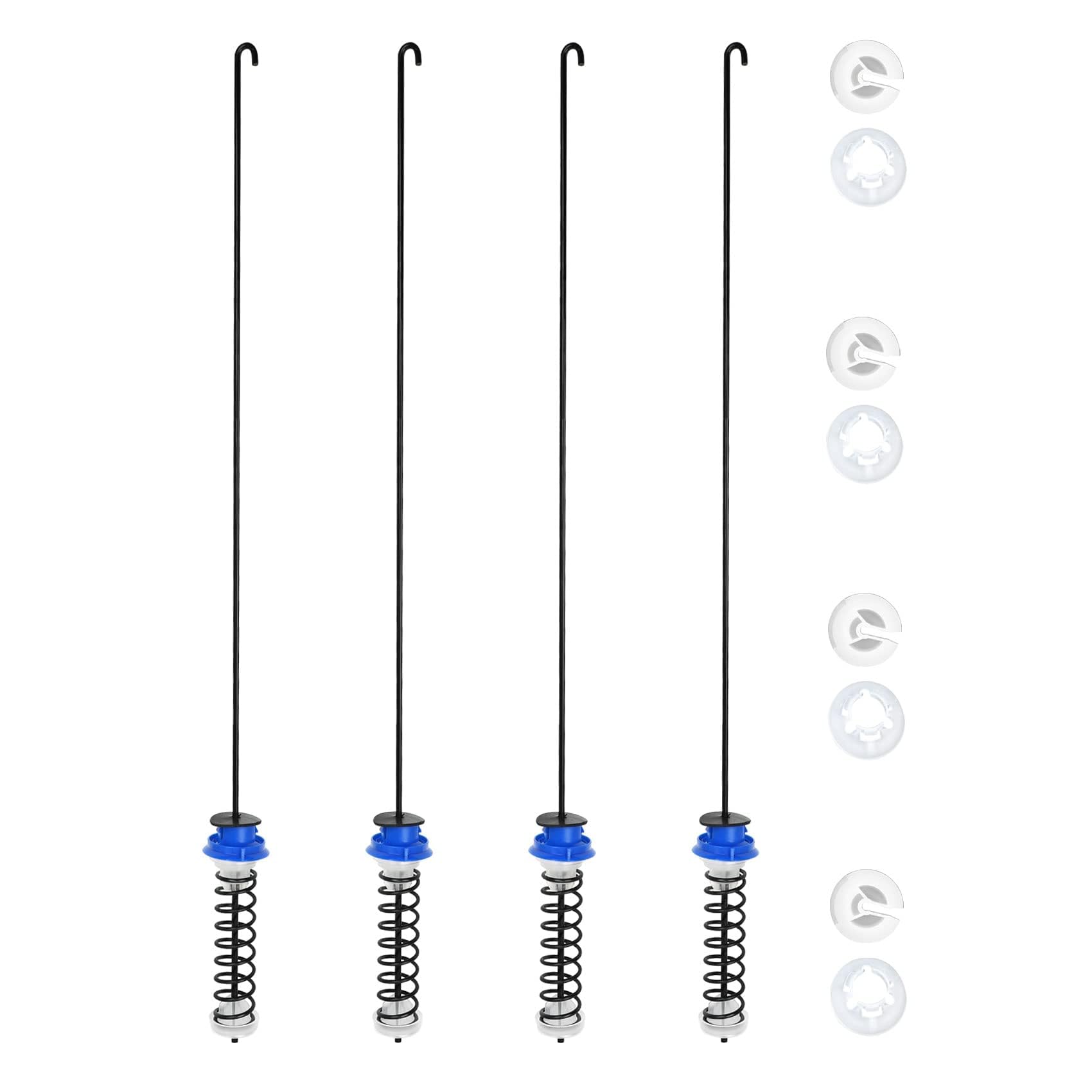 Upgrade W11217817 Washer Suspension Rod Kit Compatible with whirlpool kenmore maytag amana inglis crosley Replaces W11159470 W11226768 Figure 5 Shows More Compatible Models 4 Pcs 2 Year Warranty