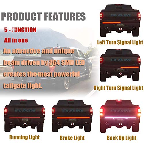 image for LivTee Truck Tailgate Light Bar 60