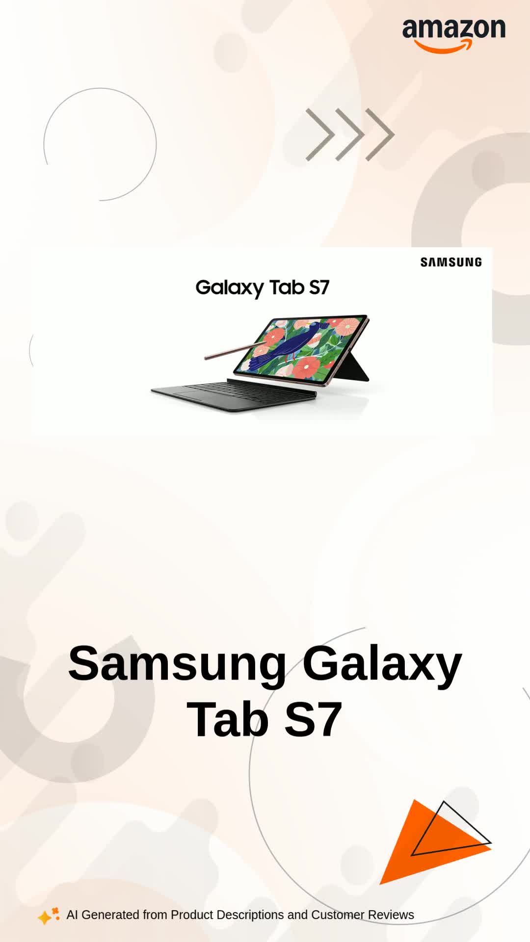 Samsung Galaxy Tab S7 27.81 cm (11 inch) 120 Hz Display, S-Pen in