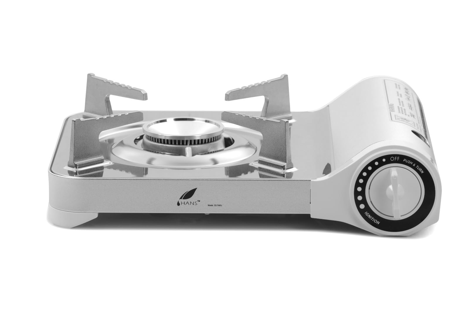 Hans Portable Gas Stove MS-N7 Zeitaku – Compact, Stainless Steel