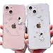 Produktbild AMART für iPhone 13 Mini Hülle, 2Pack Durchsichtig HandyHülle mit Astronaut Planet Stern Muster Hülle Transparent Klar Silikon Ultra Dünn Weich TPU Motiv Stoßfeste Schutzhülle für 13 Mini (5,4") NUR