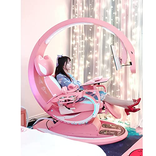 Ergonomic Office Chair - High Back Adjustable Swivel Game Cockpit Computer Chair with Footrest for Ultimate Comfort and Support in Gaming and Work Environments - Image 3