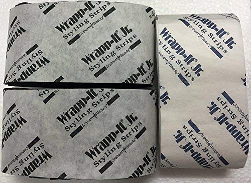 Wrapp-it Jr. Styling Strips/Neck Strips Black and White (5 packs)