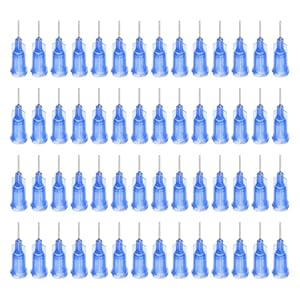 QUARKZMAN Industrielle stumpfe Spitzenkanüle 22G, 100 Stück