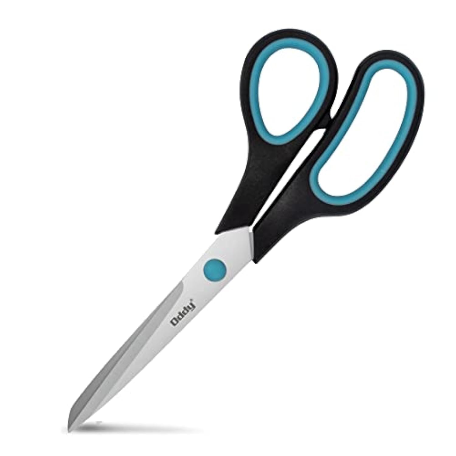 Multi purpose Scissors 8.25 Inch | Ultra Sharp Stainless Steel Blades, Soft-Grip Handles | Ideal for Office, Home, School, Art & Craft (Red)