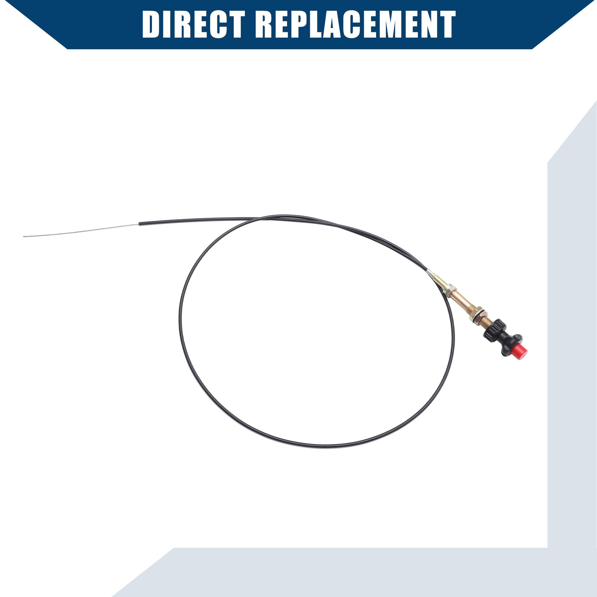 QUARKZMAN Universal Acelerador Cable para 10 Pies VCGTX10 Camión/Interior / 1uds