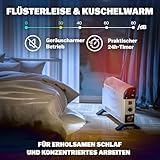 Heizgerät mit Frostwächter 12Std Timer 2000W Konvektor Heizer Radiator Heater Elektrische Heizung Elektroheizung - 5