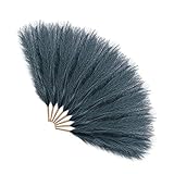 shuaiguo Garten Nordic Bouquet Party Hochzeit P Stile Stil Blume Schilf Veranda Ampas Künstliches Gras im Freien Dekor Künstliche Blumen Weiße Hortensien Seidenblumen Getrocknete Blumen