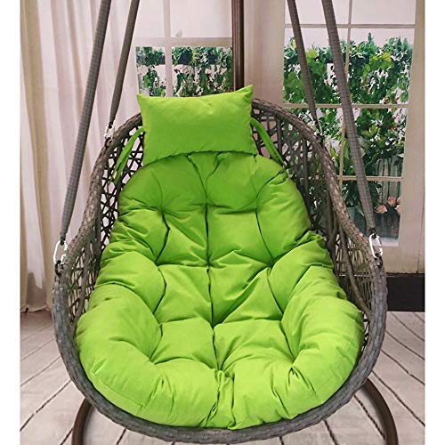 JANRON Swing Chair Cushion,Seat Cushion Fashion Chair Nest Seat Cushions Indoor Outdoor Chair Pads Tufted Sitting Cushions Pillows Garden Sofa Armchairs Wheelchair - C