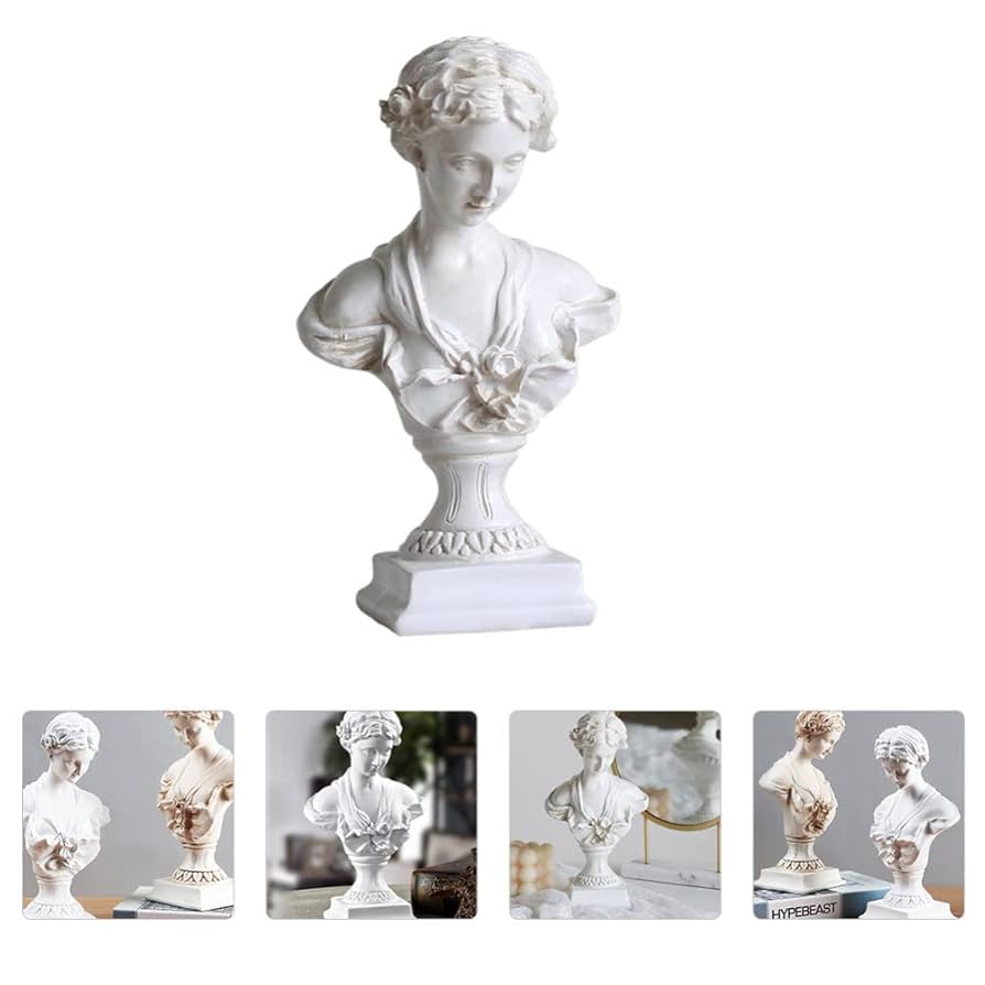 ヴィーナス 胸像 石膏像 オブジェ 美術品 デッサン □ 石膏像 ミロのヴィーナス 高さ 約61cm デッサン用 胸像