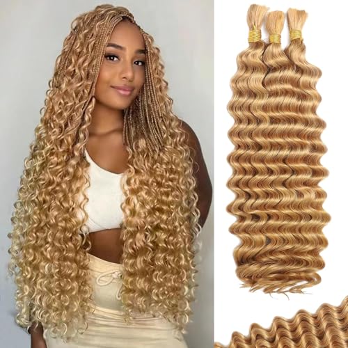 Human Braiding Hair for Boho Braids 16 Inch 120g Color