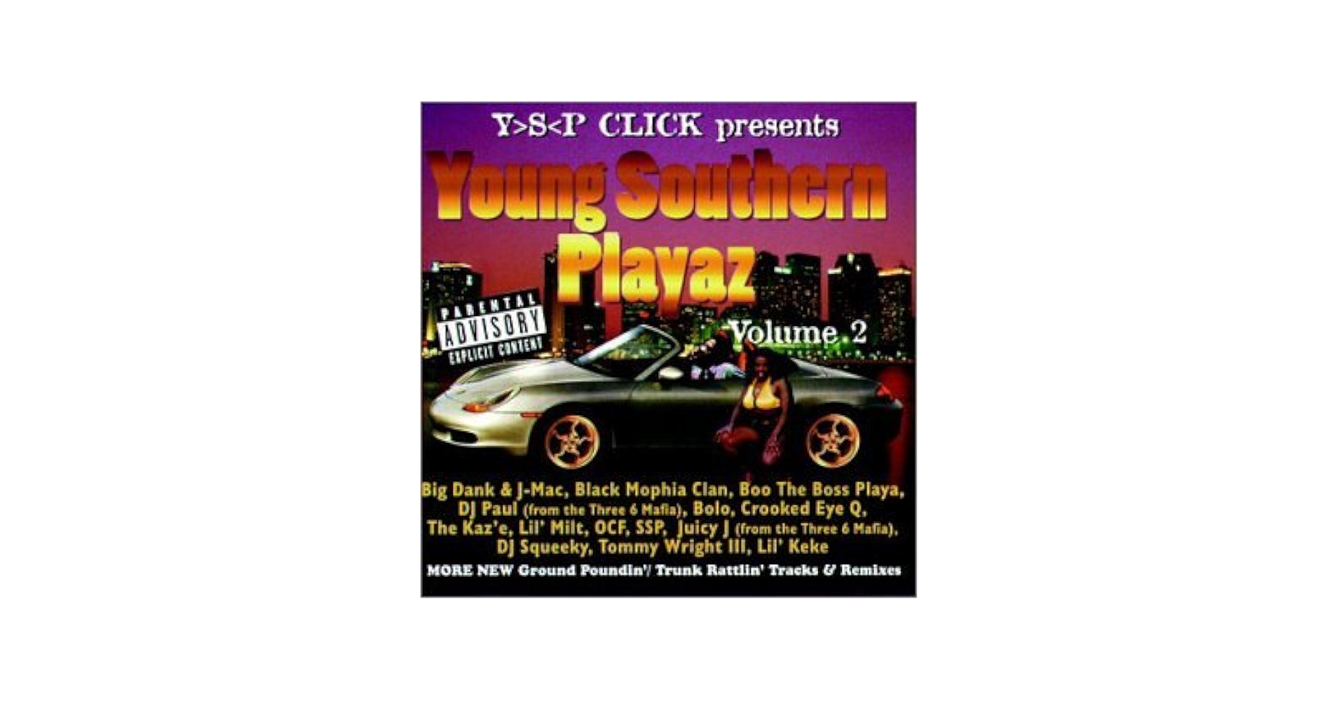 洋楽 YOUNG SOUTHERN PLAYAZ VOL.1/G-RAP YSP Click Presents Young Southern Playaz (Volume 1) (1996