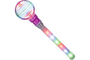 ArtCreativity Spinning Magic Ball Wand: Light Up Toy for Kids