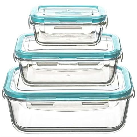 Conjunto 3 Fiambreras de Cristal 5 FIVE 76915 Cover