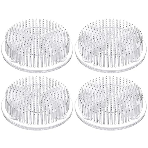 Frog Flower Arrangement Holder - Flower Frog Flower Holder | Flower Frogs Pin for Vase | Fixed Tools Flower Holder | Clear Flower Frogs for Arrangements Vase Japanese Floral Arrangement