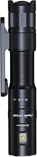 Miniatura 2 de Fenix LD12R Linterna EDC, 600 lúmenes USB-C recargable, compatible con AA, luz de trabajo doble LED principal y lateral con clip magnético y