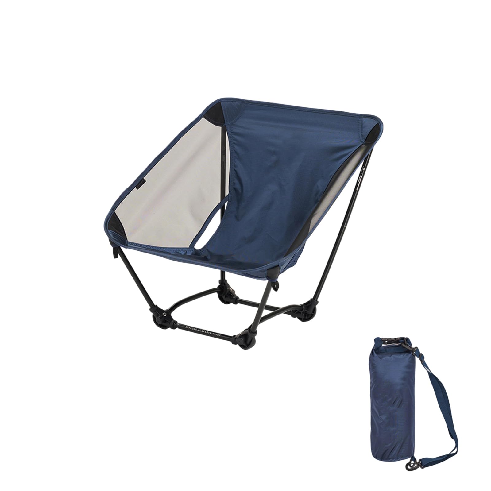 BWANGIAO Ergonomic Moons Chair With Aluminum Frame And Breathable Meshes For Camping Hiking Beach Outdoor Activity