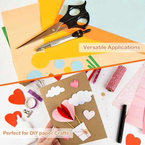 Pangda 100 Pcs White Foam Printing Plates, Foam Sheets Crafts Color Craft Board for Printmaking, Card Making, DIY Project, Stamp, Classroom, Scrap Booking (1.3 mm Thick) - Image 5