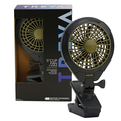 O2Cool Treva Battery Powered Cooling Fan