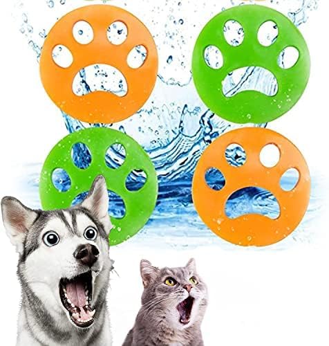 Pet Hair Remover, Dogs and Cats Hair Catcher, Safety Reusable Floating Pet Fur Catcher, Washing Tools, Magic Hair Removal, Lint and Fur Remover (PCS.4) (B0D7J4WSSN) Amazon Price History, Amazon Price Tracker