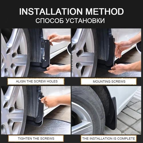 Guardabarros Audi Q5 2017-2021, accesorios de coche y protectores contra salpicaduras para ruedas 6
