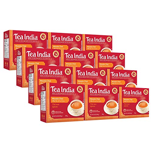 Té Masala Chai en saquitos pack de 12 cajas miniatura 1