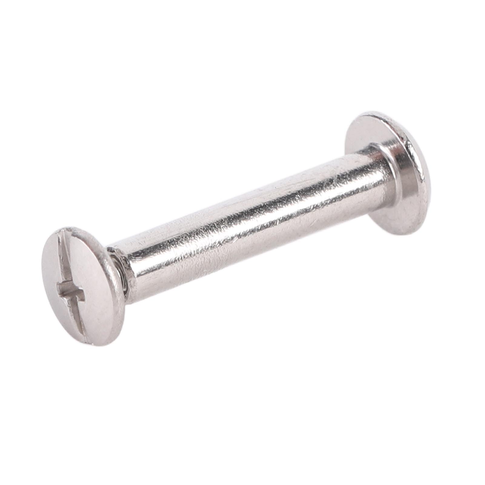 100 Sets Leather Rivets Screw Rivets, M2.5 Stainless Steel Binding Screw Post Rivets, Chicago Screw and Post Sets for Leather Bag, Book and Photo Album (3.5 * 16 * 7mm)