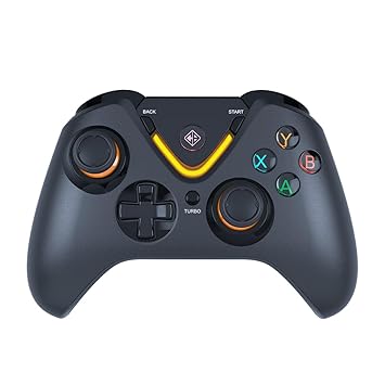 Cosmic Byte Ares Pro Wireless Gamepad for PC, Android, iOS – Tri-Mode (2.4GHz, Bluetooth, Wired), Hall Effect Joysticks & Triggers, 1000Hz Polling, Backlit Buttons, Turbo, Macro Button, 3.5mm Audio Port (Black) - image, photos
